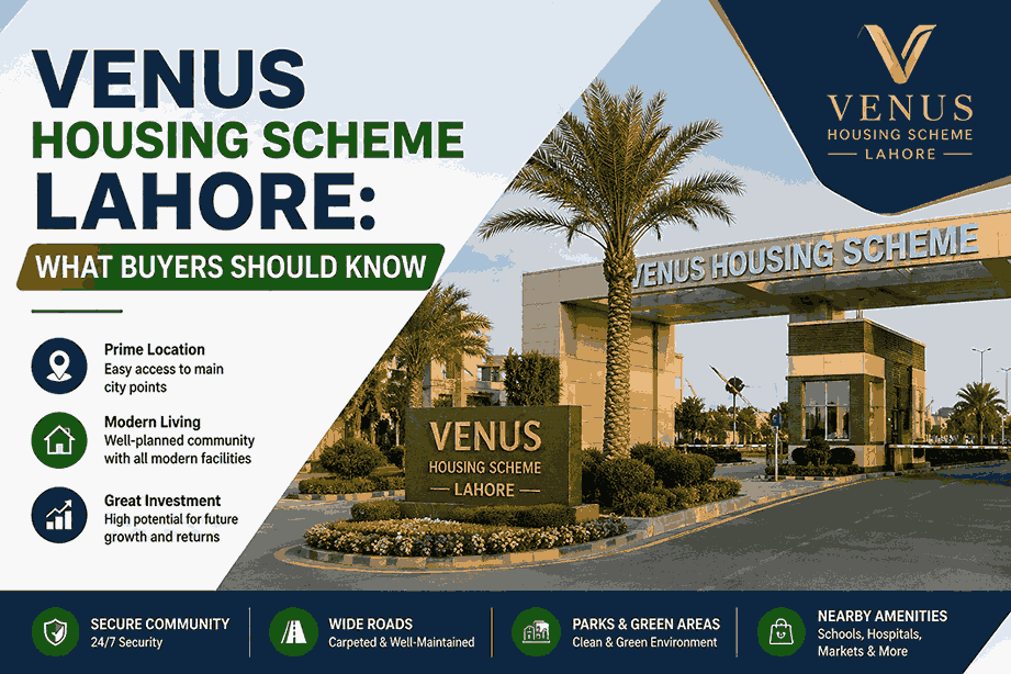Venus Housing Scheme Lahore: What Buyers Should Know