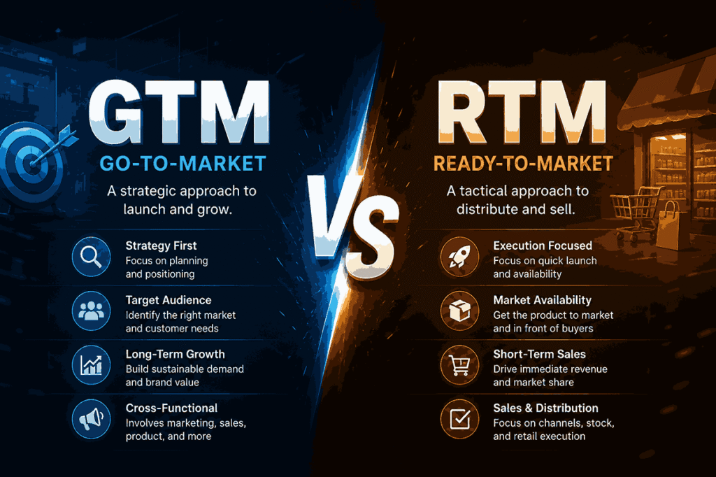 GTM vs RTM What's the Actual Difference and Which One Do You Need First